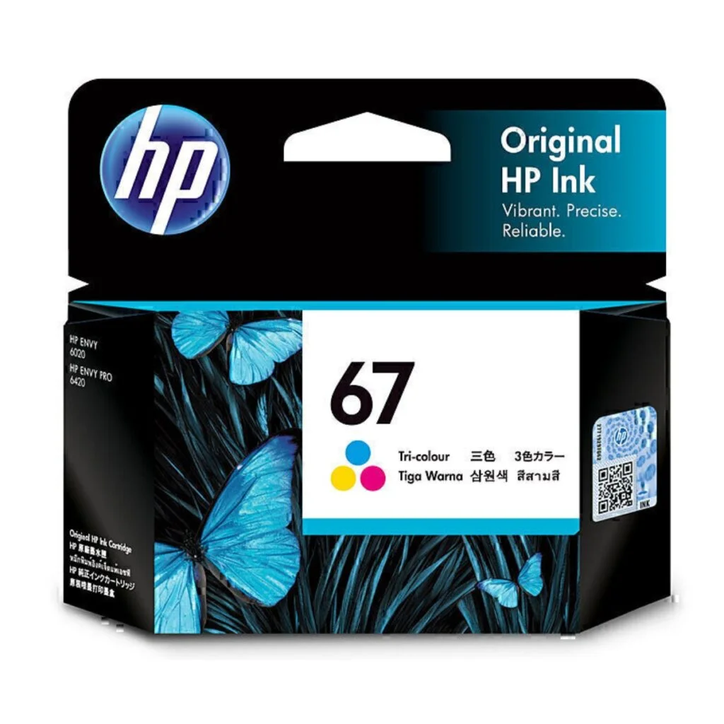 HP 67 Colou Ink Cartridge | Genuine Printer Ink | Black Cat Printing ...