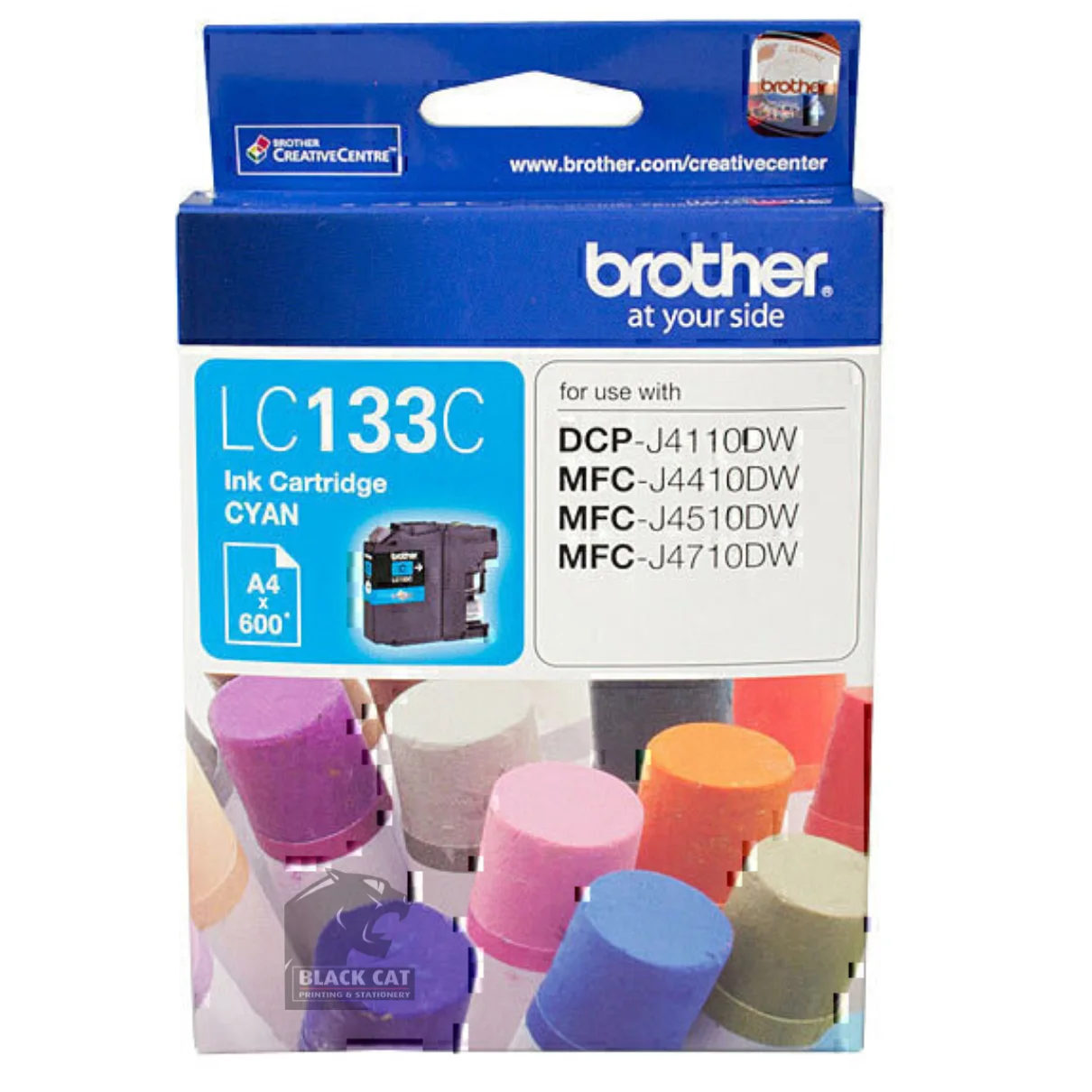 Brother LC133 Cyan Cartridge Blackwood