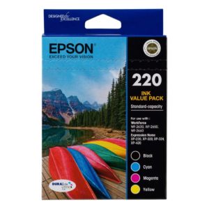 Epson 220 Cartridge Value Pack