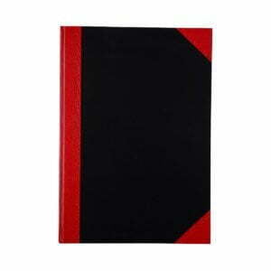 Red & Black Notebook A4 100 Leaf