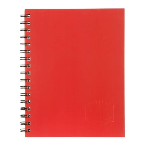 Spirax 511 Hard Cover Notebook (225 x 175mm 200 page) Red