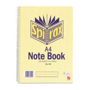 Spirax 595 A4 Notebook 120pages