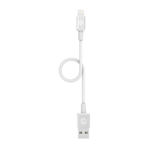 Lightning Cable Mophie 9cm White