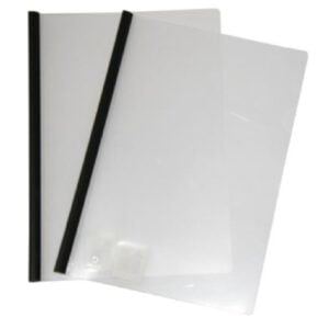 Colby Clear Cover File Black