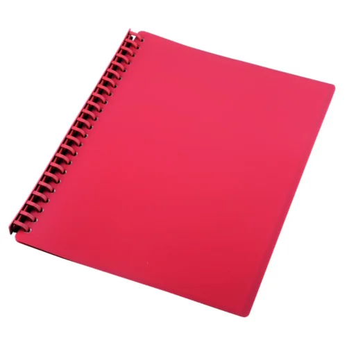 Display Book A4 Refillable GNS Red 53936