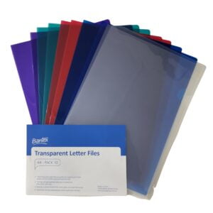 Bantex Letter Files Assorted Colours