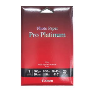 Canon PT101 Gloss Paper 4x6 Pack 20