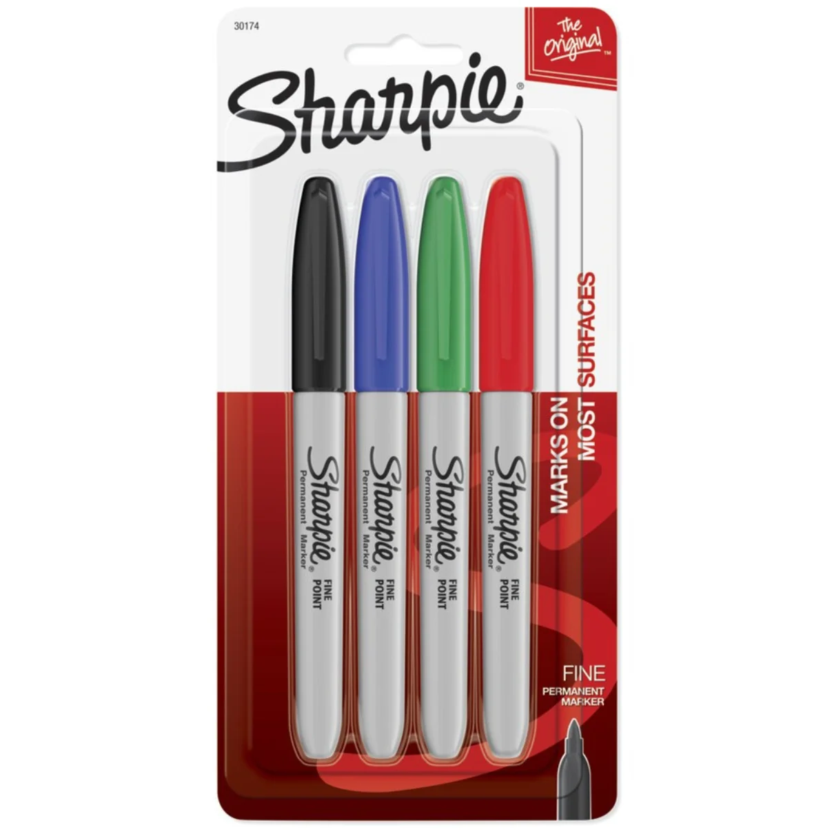 Sharpie Fine Point Permanent Markers (Pack of 4, 1.0mm) – Clearance