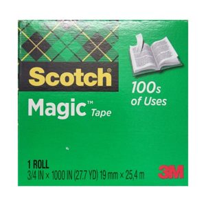 Magic Tape 19mm x 25.4m Boxed