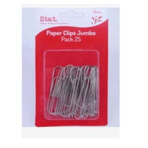 Paper Clips Jumbo Stat Pack 25
