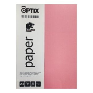 Coloured Paper A4 Pk50 80gsm Velo Pink
