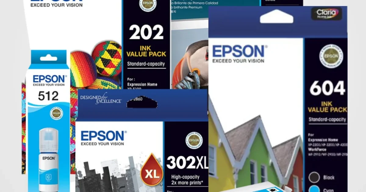 Epson Printer Material Code Epson Printer Supplies Blackwood | Cartridges, Papers, EcoTank | Black ...