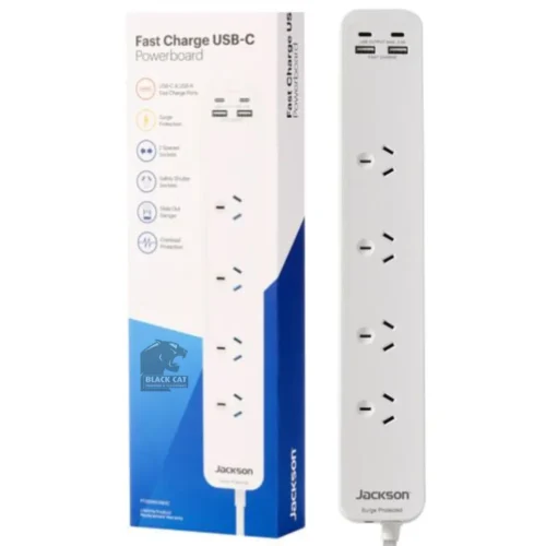 Jackson PowerBoard 4 Outlets plus USB PT2929SUSB3C