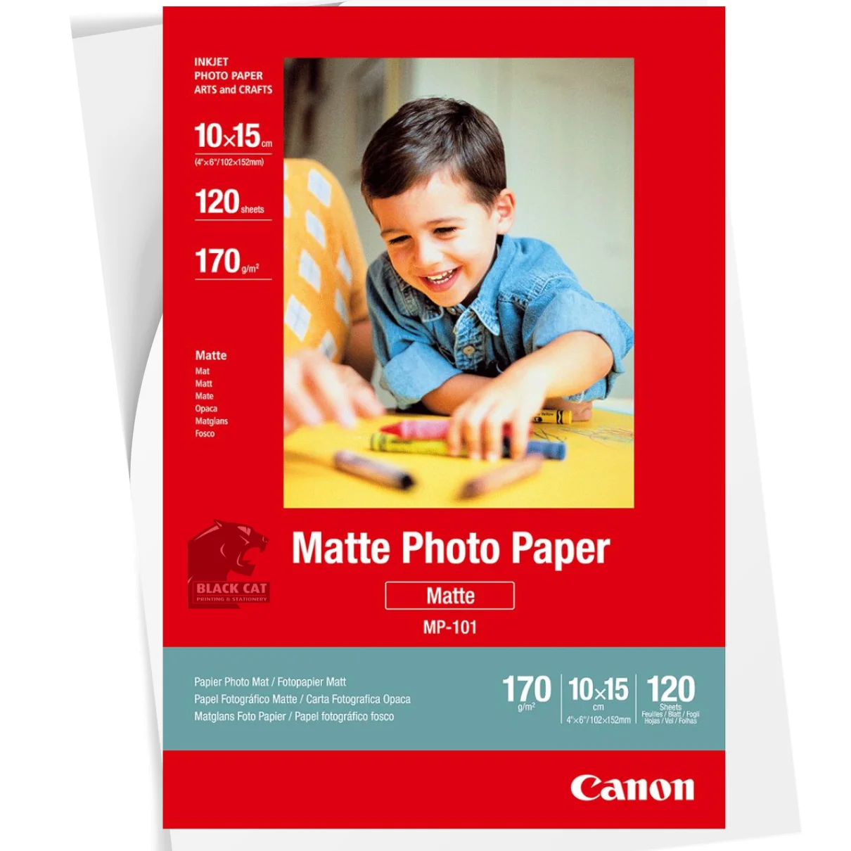 Canon MP101 Matte Paper 4x6 Pk120 Blackwood