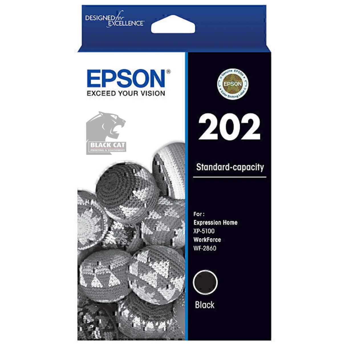 Epson 202 Black Cartridge Blackwood