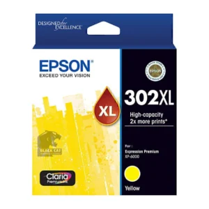 Epson 302xl Yellow Cartridge Blackwood