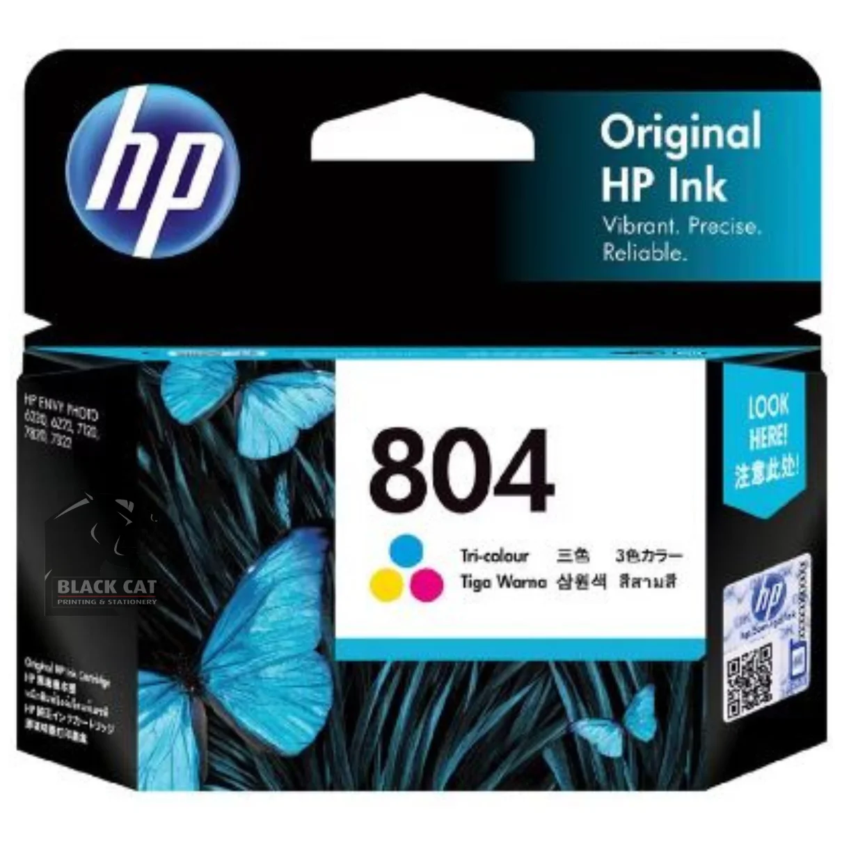 HP 804 Colour Cartridge Blackwood