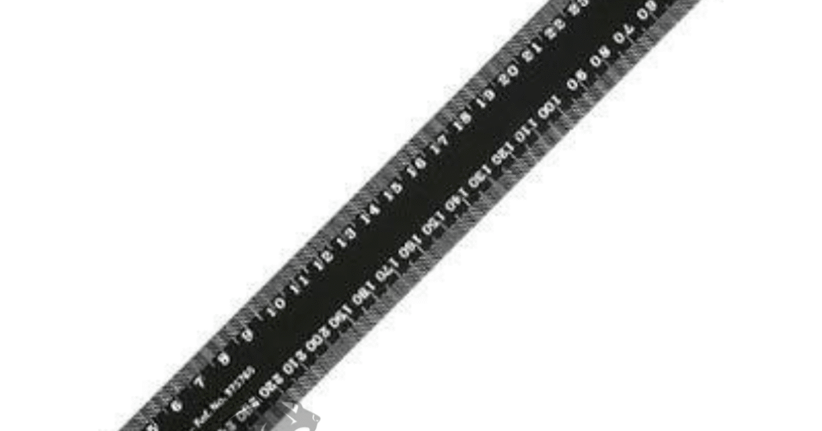 Marbig 30 cm Enviro Recycled Ruler – Black | Black Cat Printing ...