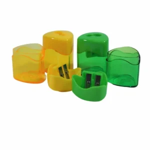 Sharpener-Green-Yellow-Barrels-Two-Hole