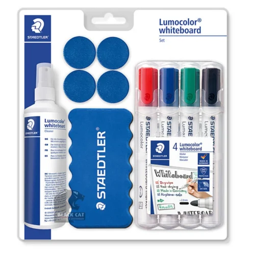 Staedtler Whiteboard Marker Basics Set 613S Blackwood