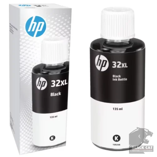 HP 32xl Black Ink Bottle (1VV24AA) | Blackwood | Black Cat Printing ...