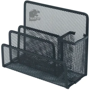 Esselte Mesh Desk Organiser 48459 in Blackwood