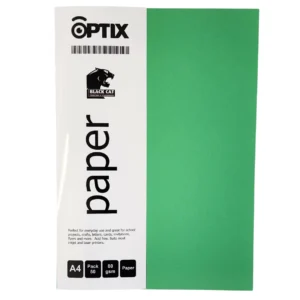 Optix Reva Green Paper, Pack 50 sheets, in Blackwood