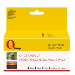 Compatible Canon 670 & 671 Cartridge Value Pack