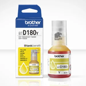 brother-d180y-yellow-ink-bottle-black-cat-printing