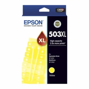 Genuine Epson 503xl yellow ink cartridge