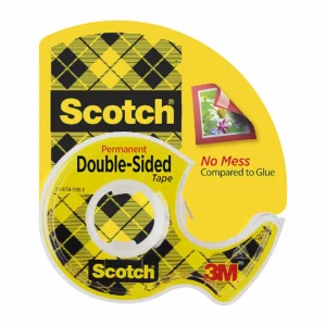Scotch Double Sided Tape Dispenser, 12.7mm x 6.35m