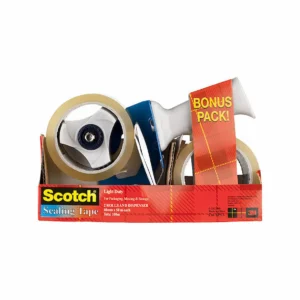 Scotch Packaging Tape Dispenser and 2 Rolls