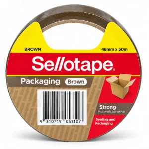 Sellotape Brown Packaging Tape, 48mm x 50m