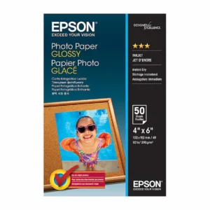 Epson 4x6 Glossy Photo Paper, 50 sheets, S042547